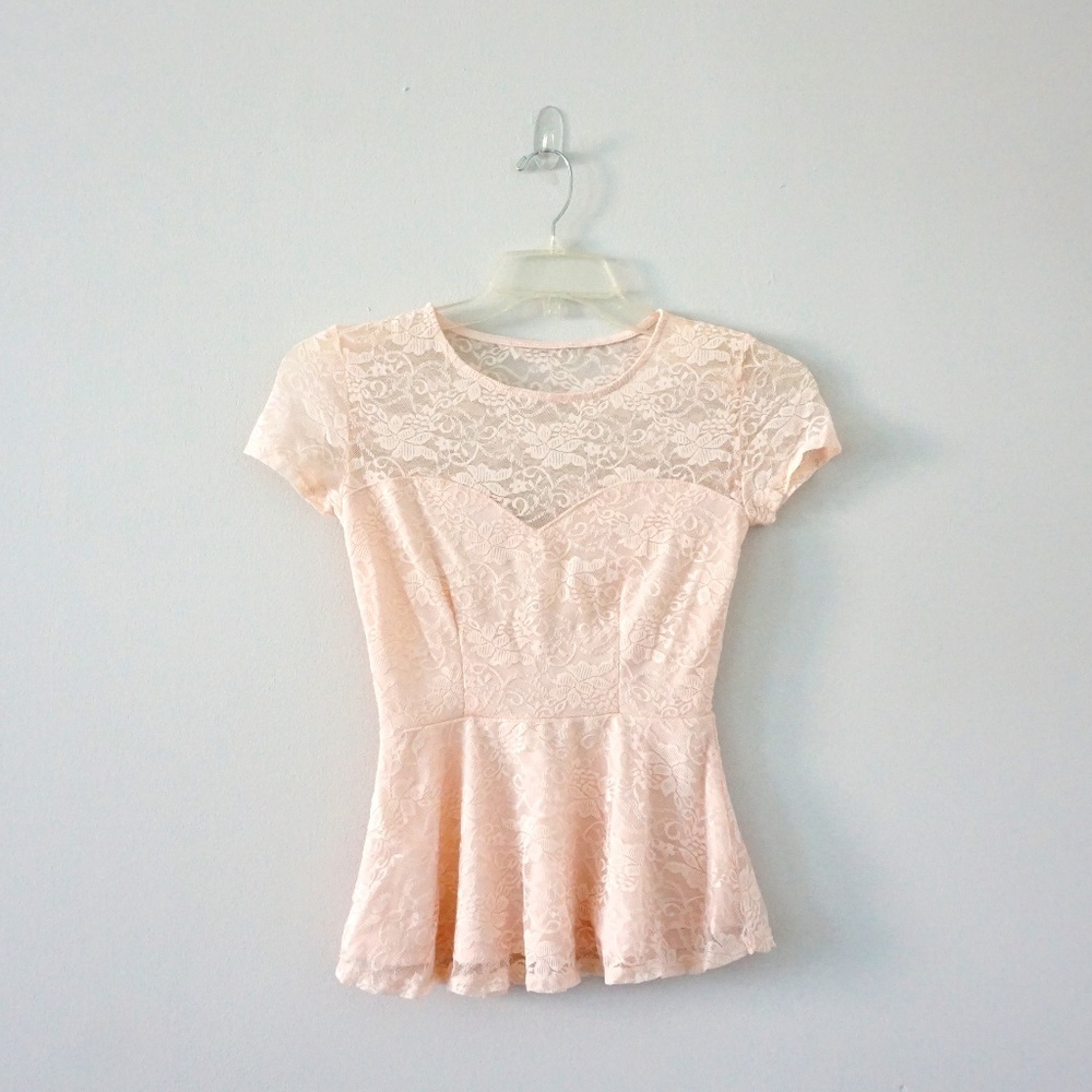 Lacey Light Pink Top